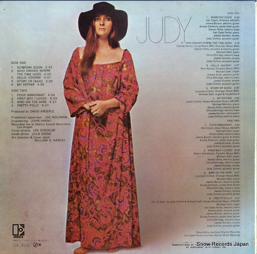 COLLINS, JUDY who knows where the time goes SJET-8121