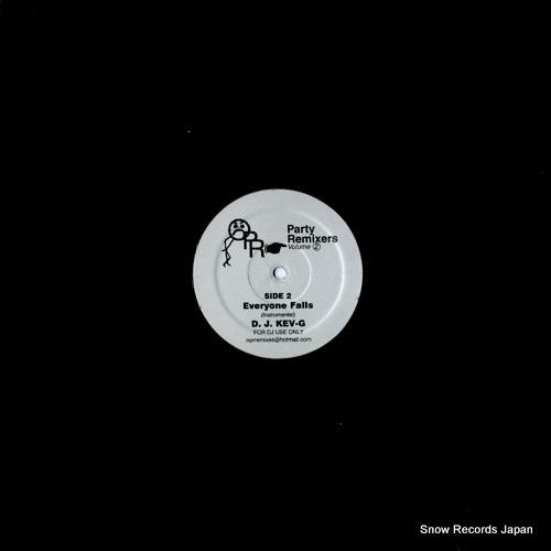DJ. KEV-G party remixers volume 2 OPR-VOL-2