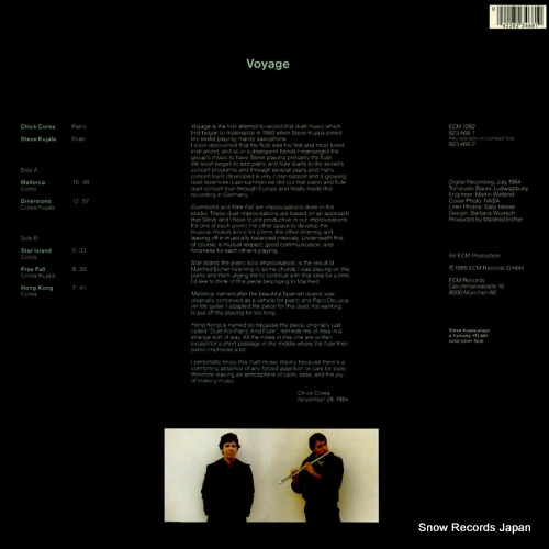 COREA, CHICK voyage ECM1282