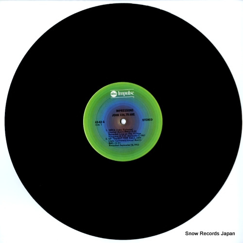 COLTRANE, JOHN impressions AS-42