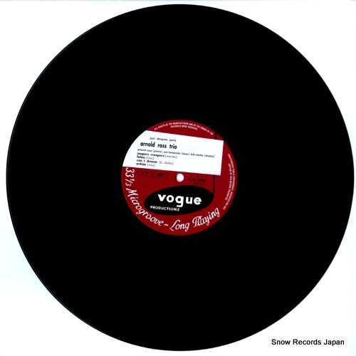 ROSS, ARNOLD arnold ross trio BVJJ-2928