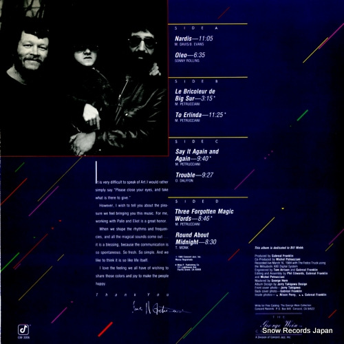 ߥ롦ڥȥ live at the village vanguard GW-3006