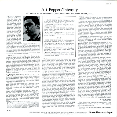 PEPPER, ART intensity GXC3157