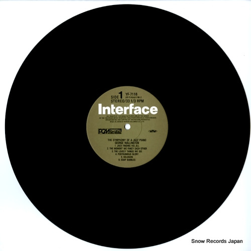 WALLINGTON, GEORGE the symphony of a jazz piano YF-7116
