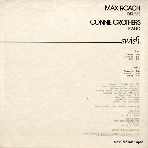 ROACH, MAX / CONNIE CROTHERS swish NA1001