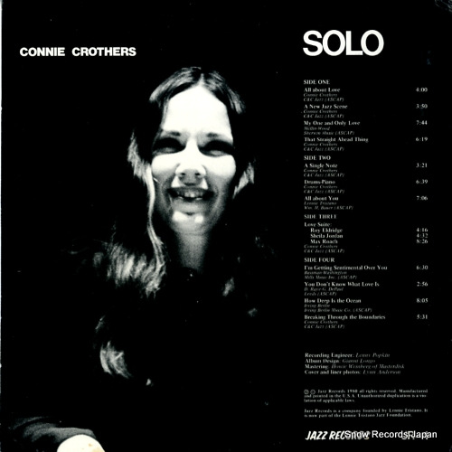 CROTHERS, CONNIE solo JR-4