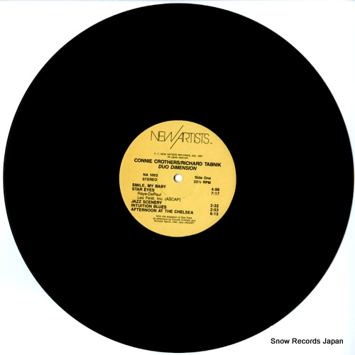 CROTHERS, CONNIE / RICHARD TABNIK duo dimension NA1003