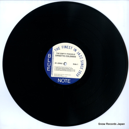 COLEMAN, ORNETTE the empty foxhole B1-28982