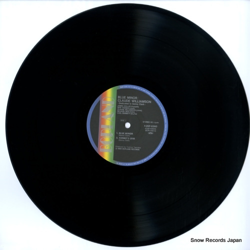 WILLIAMSON, CLAUDE blue minor - dedicated to sonny clark - K26P-6360