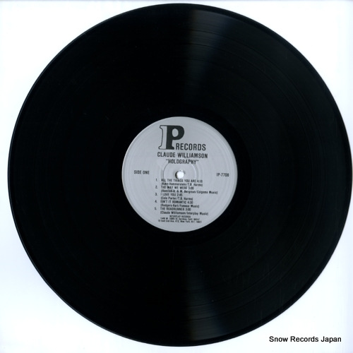 WILLIAMSON, CLAUDE holography IP-7708