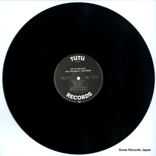 WALDRON, MAL / JIM PEPPER art of the duo 888006