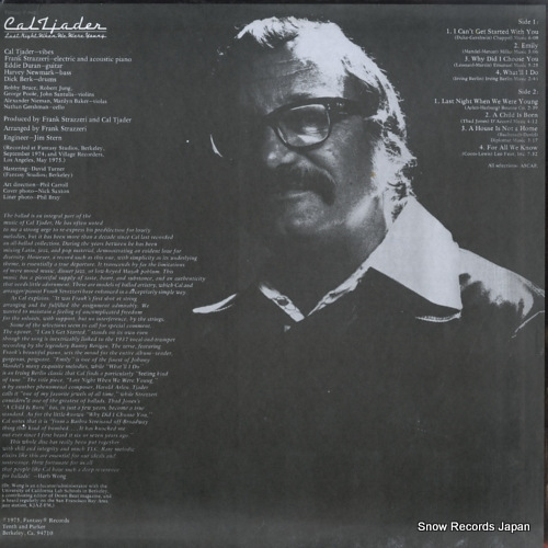 TJADER, CAL last night when we were young F-9482
