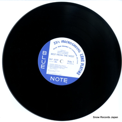 V/A modern sounds from california - best from the west vol.1 TOJJ-5059