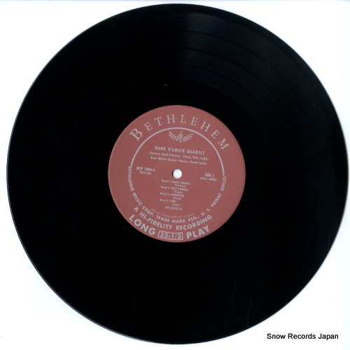 D'AMICO, HANK hank d'amico quartet TOJJ-1006