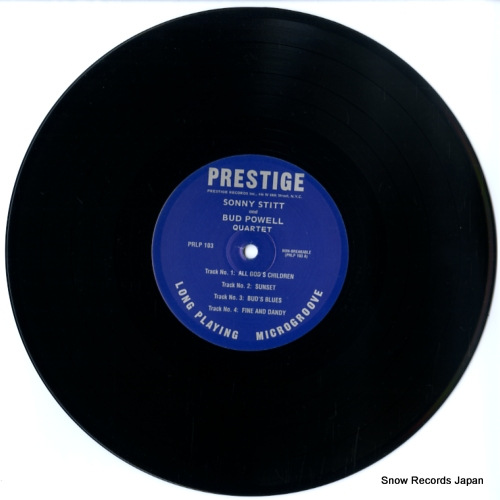 ˡƥå sonny stitt and bud powell PRLP103