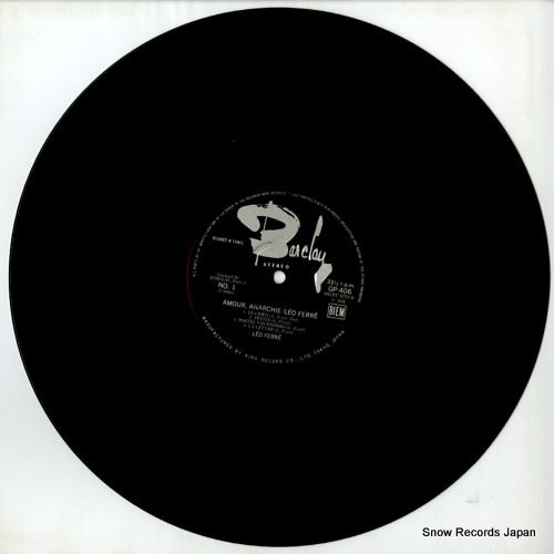 FERRE, LEO amour anarchie GP-406