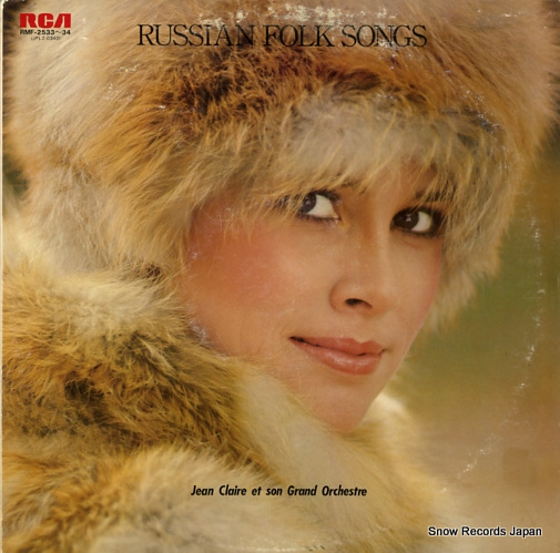 CLAIRE, JEAN russian folk songs RMF-2533