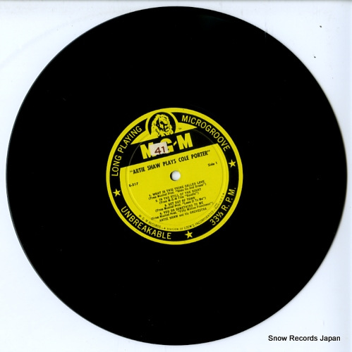 SHAW, ARTIE plays cole porter E-517