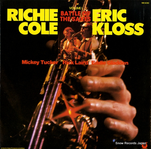 COLE, RICHIE / ERIC KLOSS battle of the saxes vol.1 MR5082