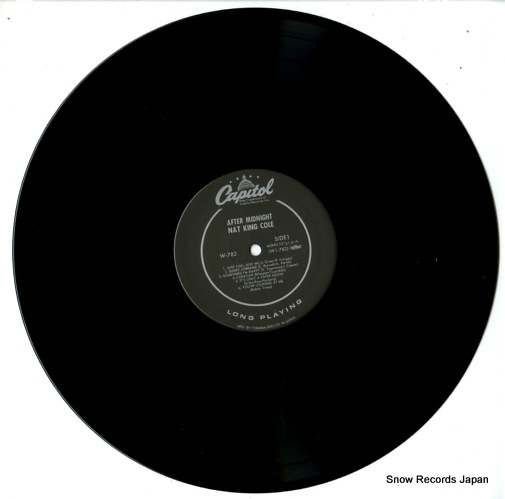 COLE, NAT KING after midnight W782 / SGD-88
