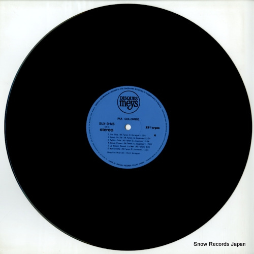 COLOMBO, PIA pia colombo SUX-3-MS