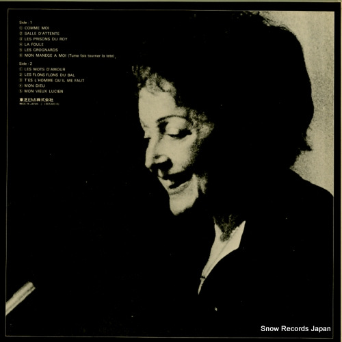 PIAF, EDITH live 2 / olympia '58 '61 EOS-80118