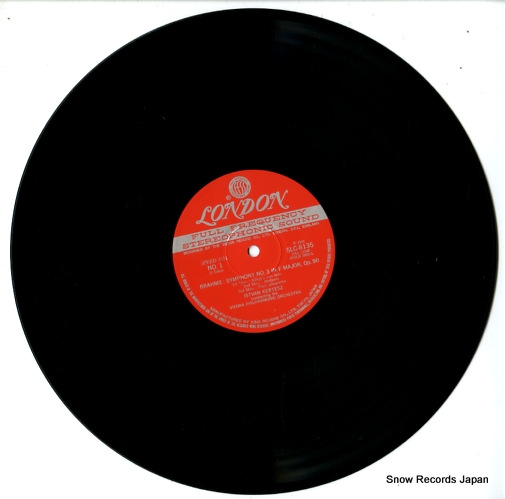 KERTESZ, ISTVAN brahms; symphony no.3 in f major SLC8135