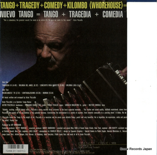 PIAZZOLLA, ASTOR tango: zero hour 28PP-112