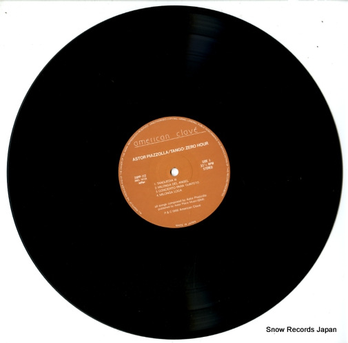 PIAZZOLLA, ASTOR tango: zero hour 28PP-112