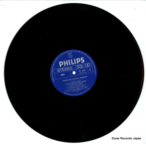 LEMARQUE, FRANCIS marjolaine BT-8030