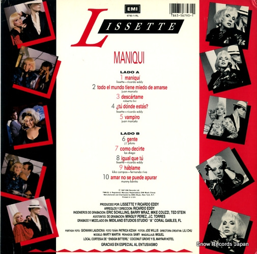 LISSETTE maniqui 6793-1-RL