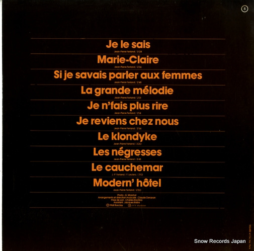 FRELAND, JEAN-PIERRE jean-pierre ferland 93047