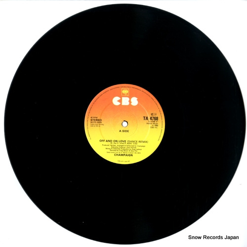 CHAMPAIGN off and on love (dance remix) TA4768