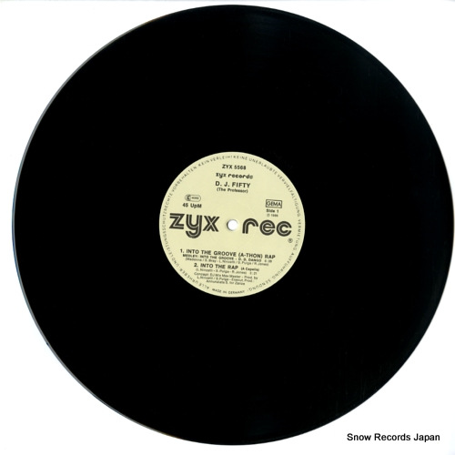 D. J. FIFTY (THE PROFESSOR) into the groove (a-thon) rap ZYX5568