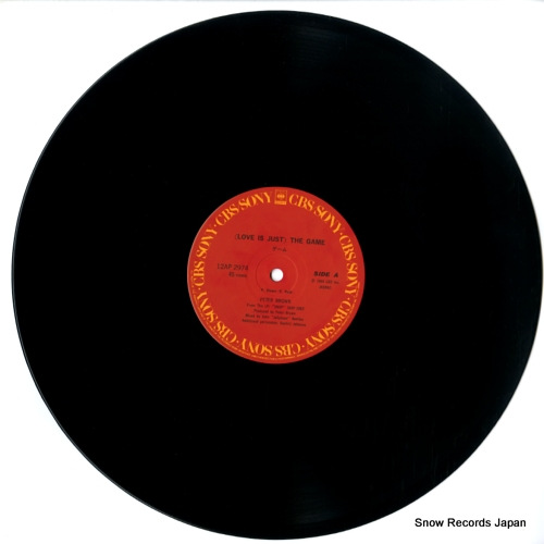 BROWN, PETER (love is just) the game 12AP2974