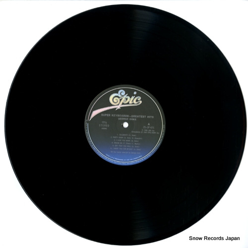 DUKE, GEORGE super keyboards / greatest hits 25.3P-475