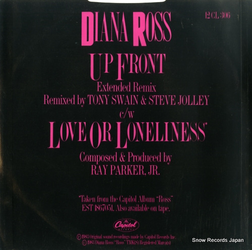 ROSS, DIANA up front 12CL306