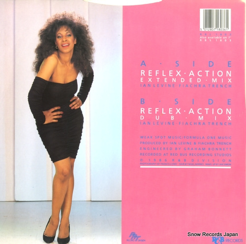 THOMAS, LOUISE reflex action RBL1803