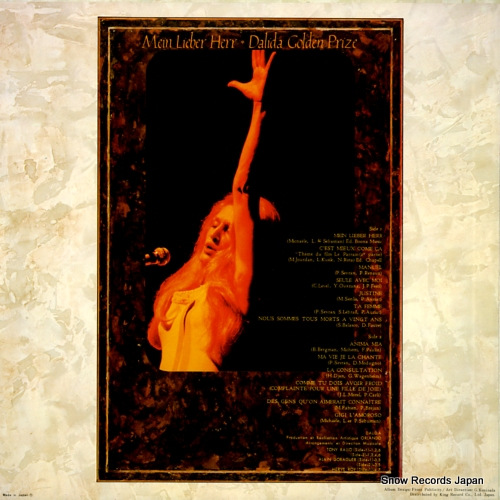 DALIDA mein lieber herr / dalida golden prize GP398