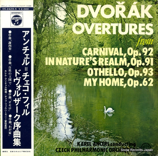 ANCERL, KAREL dvorak; overtures OS-2429-S