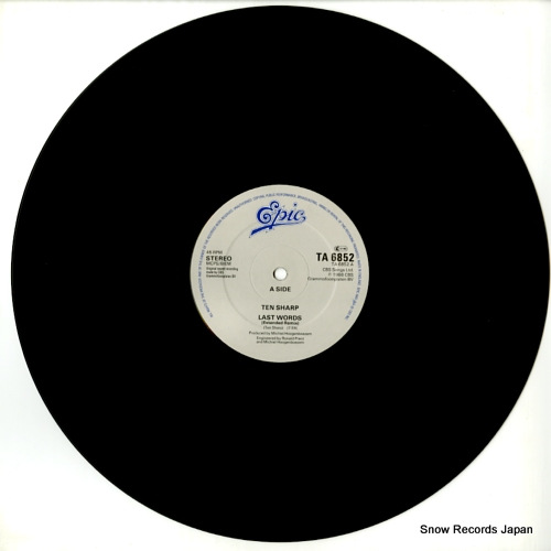 TEN SHARP last words TA6852