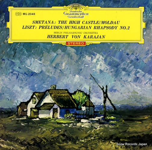 KARAJAN, HERBERT VON smetana; the high castle/moldau SMG-2048