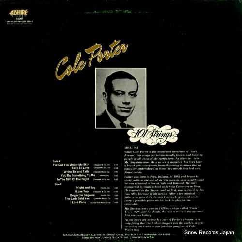 101 STRINGS cole porter S5007