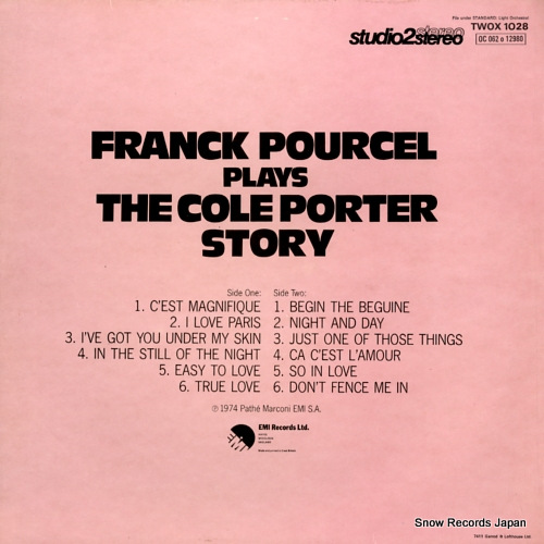 ե󥯡ץ륻 the cole porter story TWOX1028