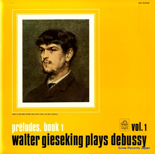 GIESEKING, WALTER plays debussy vol.1 AB.8058