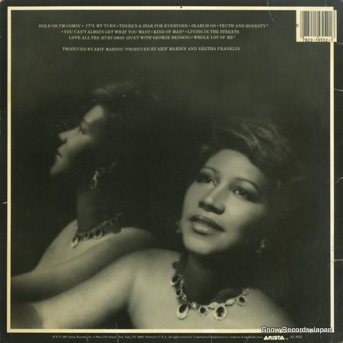 FRANKLIN, ARETHA love all the hurt away AL9552