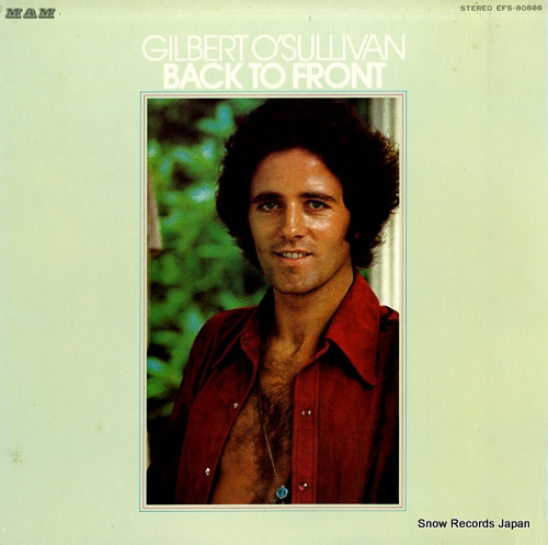 O'SULLIVAN, GILBERT back to front EFS-80886