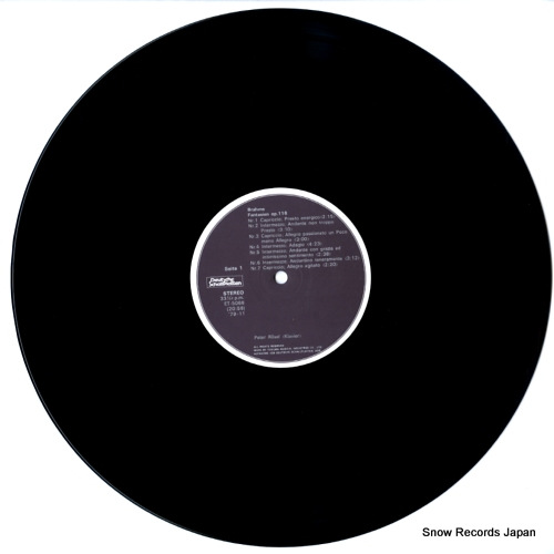 ROSEL, PETER brahms; klaviasonate f-moll op.5 ET-5049