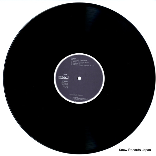 ROSEL, PETER brahms; klaviasonate f-moll op.5 ET-5049