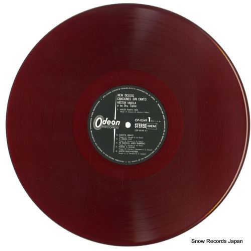 VARELA, HECTOR deluxe canciones sin canto OP-8549